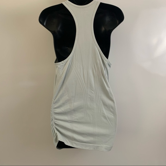 ATHLETA Speedlight Racerback Tank Top Gray Blue Size Medium - Picture 5 of 9